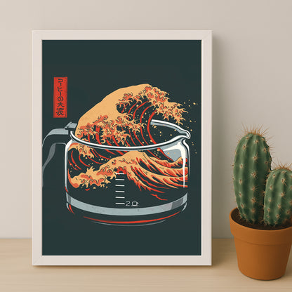 Cadre photo Coffee Lover - Coffee Wave