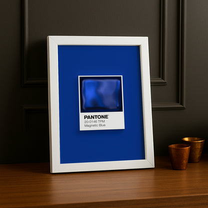 Cadre Photo Pantone Étiquette - Magnetic Blue