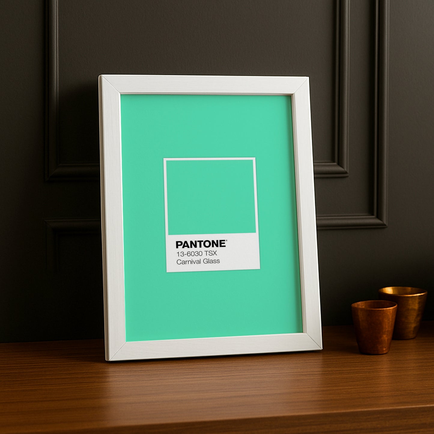 Cadre Photo Pantone Étiquette - Carnival Glass