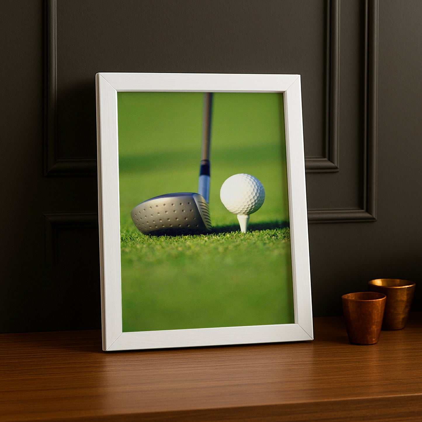 Cadre Photo Golf - Club et balle