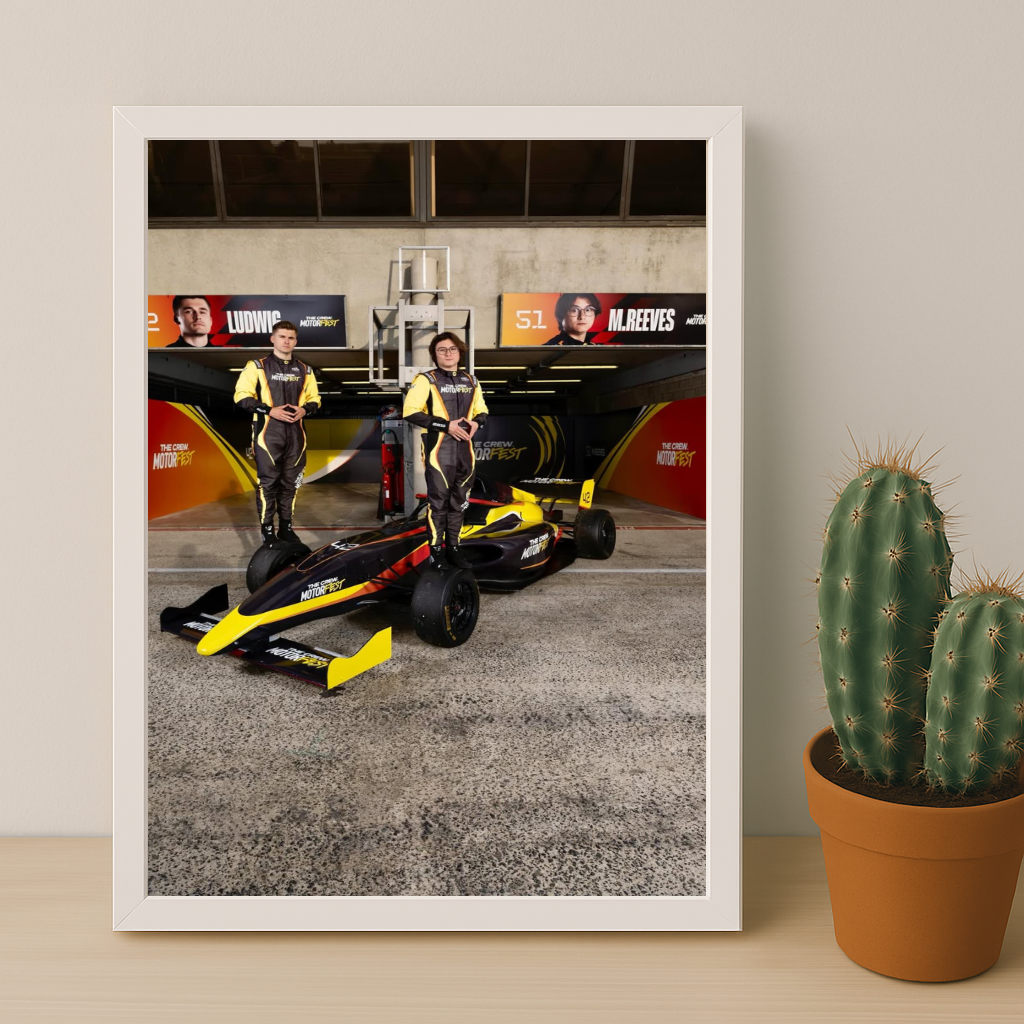Poster encadrée GP Explorer - Écurie The Crew Motorfest Ludwig x M.Reeves