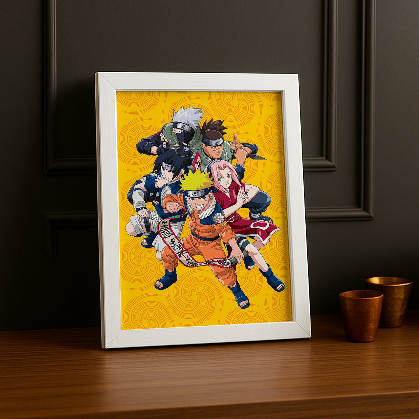 Cadre Photo Naruto - Team 7 Sensei