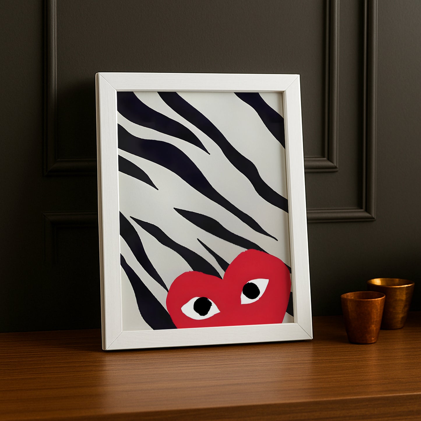 Cadre photo Comme des garçons