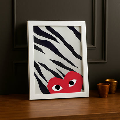 Cadre photo Comme des garçons