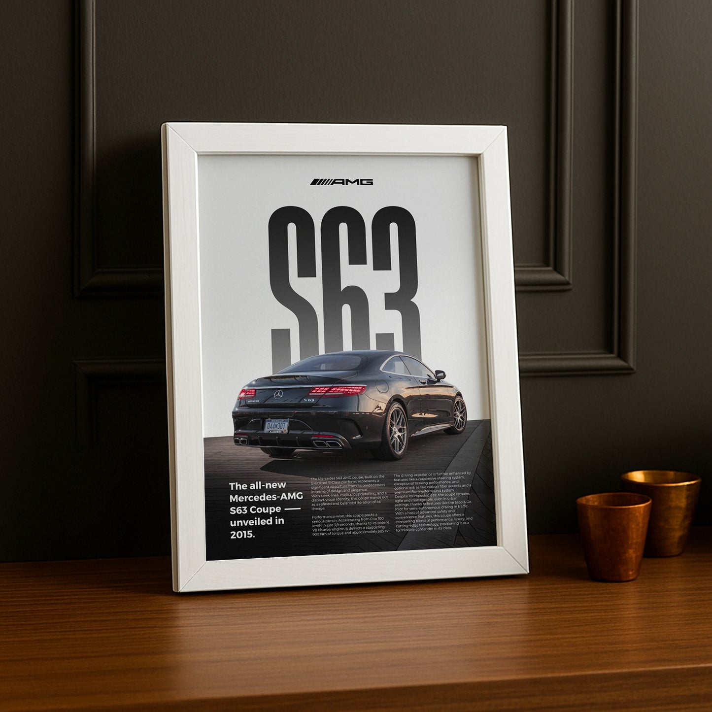 Poster Voitures - Mercedes AMG S63