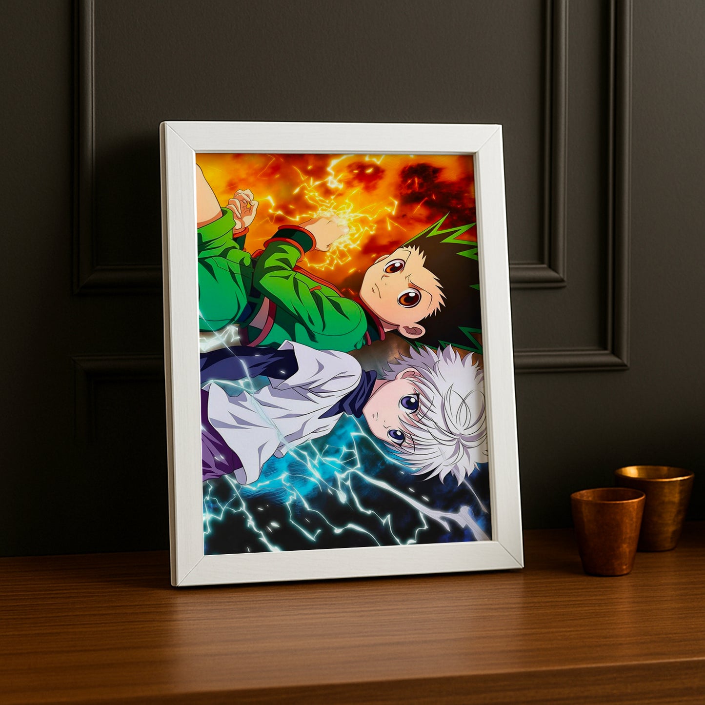 Cadre Photo Hunter x Hunter - Kirua x Gon Energy