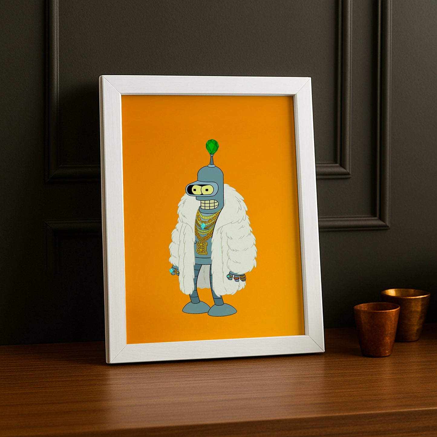 Cadre Photo Futurama - Bender Bling-Bling