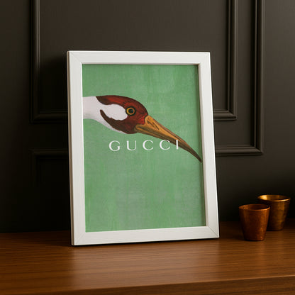 Cadre Photo Gucci - Autruche Vert