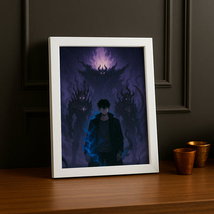 Cadre Photo Solo Leveling - Sung Jin Woo Démon