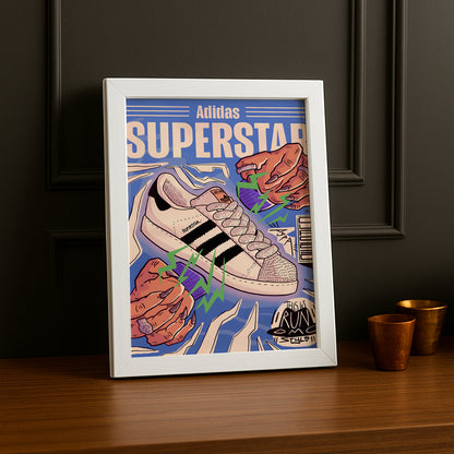 Cadre photo Adidas - Superstar