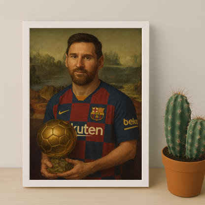 Poster Ballon d'Or - Lionel Messi