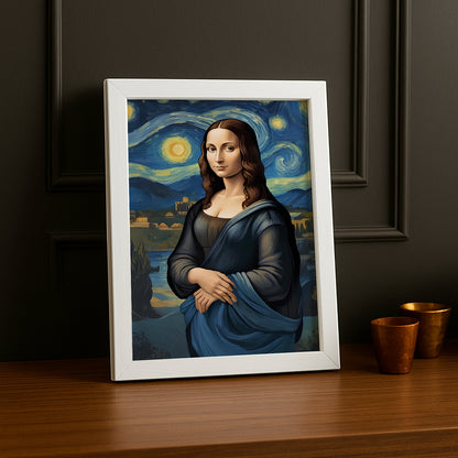 Cadre photo Mona Lisa La Joconde Pop art