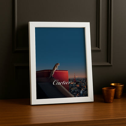 Cadre photo Cartier - Sky Panthère