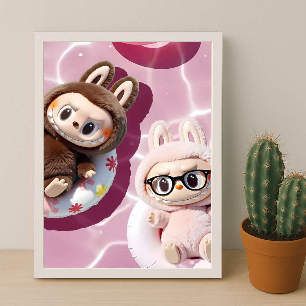Poster Labubu - Summer Chill
