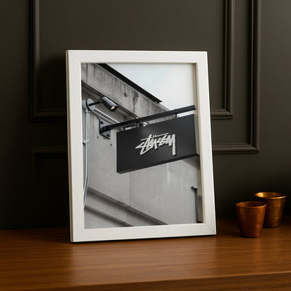 Cadre photo Stüssy 8 devanture