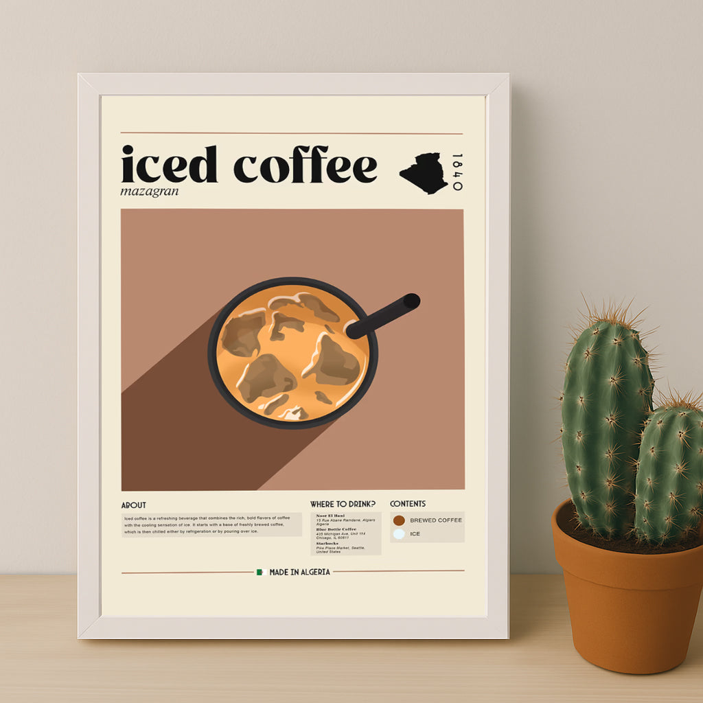 Cadre photo Coffee Lover - Iced Coffee