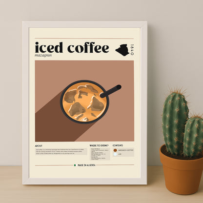 Cadre photo Coffee Lover - Iced Coffee