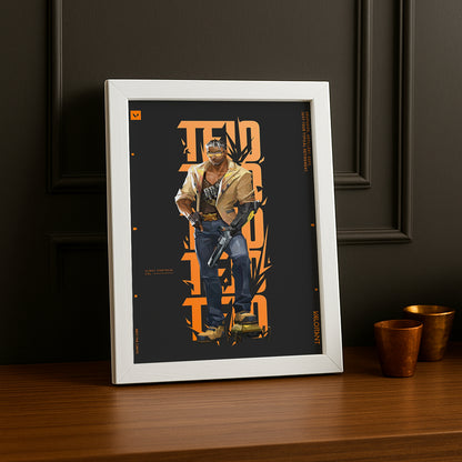 Cadre Photo Valorant - Tejo