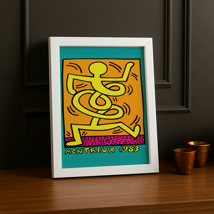 Cadre photo Keith Haring