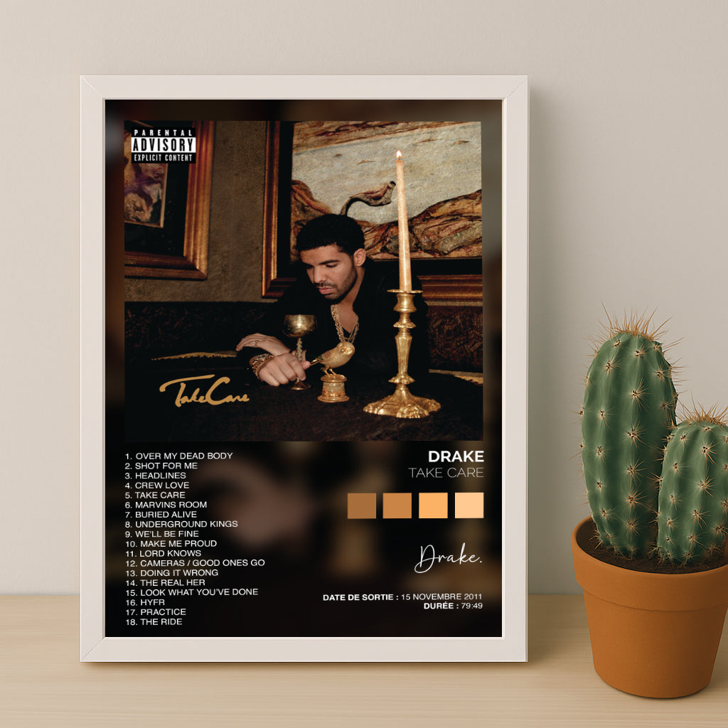 Poster Drake - Album Take Care