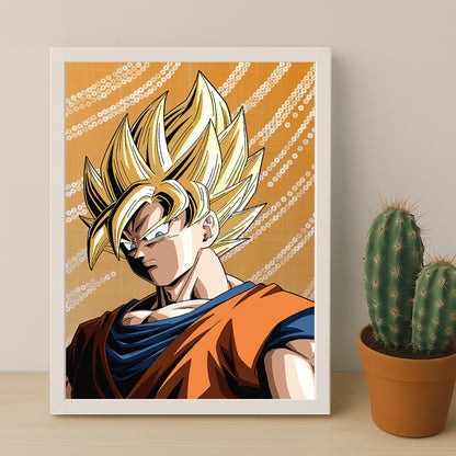 Poster Dragon Ball Z - Goku Suuper Saiyan