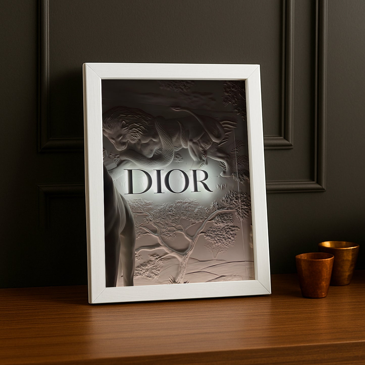 Cadre photo Christian Dior - Logo