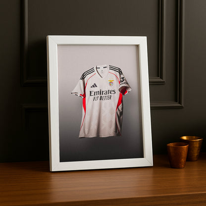 Poster Maillot Football - Benfica 2025-2026