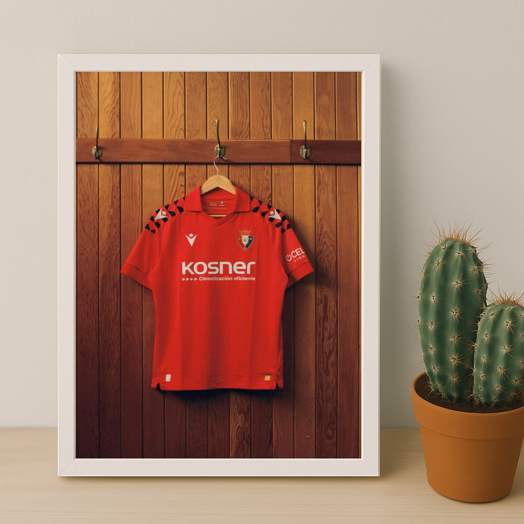 Cadre photo - Maillot Osasuna 25-26