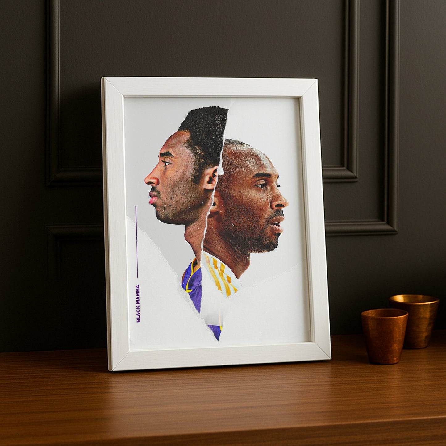 Cadre photo NBA - Kobe Bryant Aesthetic