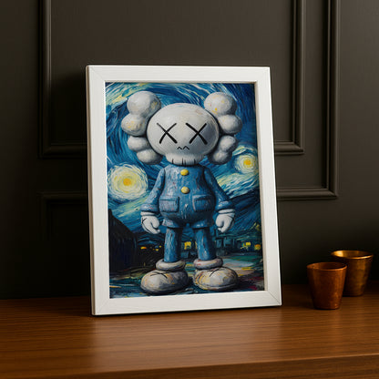 Poster Kaws - Companion Art
