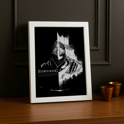 Cadre Photo Elden Ring - Tarnished BW