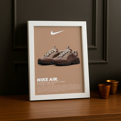 Jacquemus x Nike Air Humara Brauner Fotorahmen 