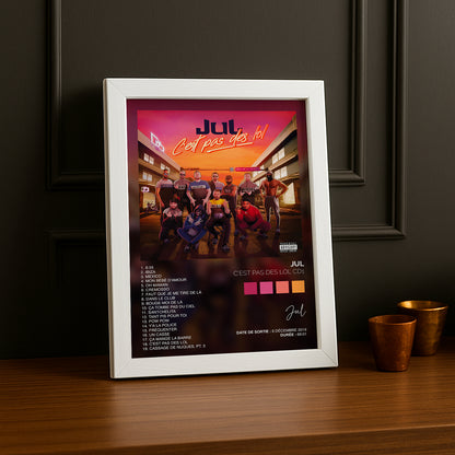 Poster Jul - Album C'est pas des LOL
