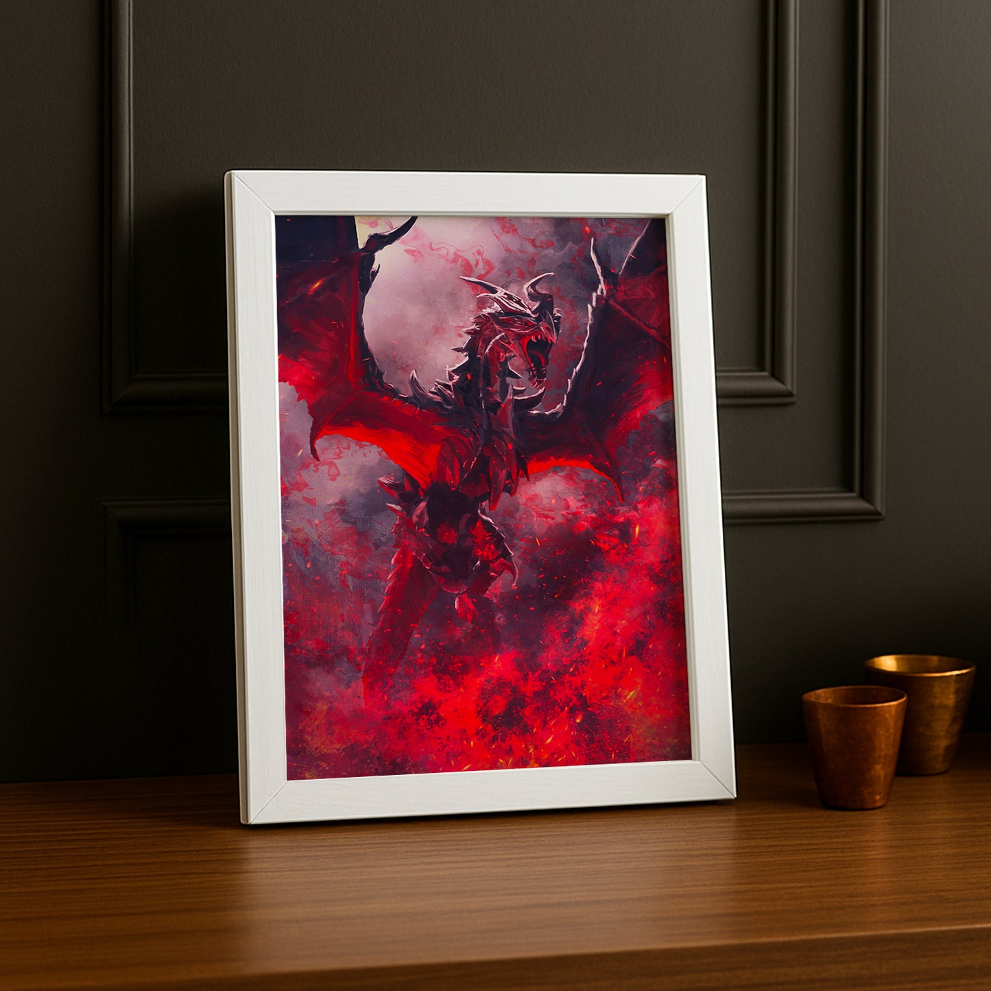 Cadre Photo Skyrim - The World Eater