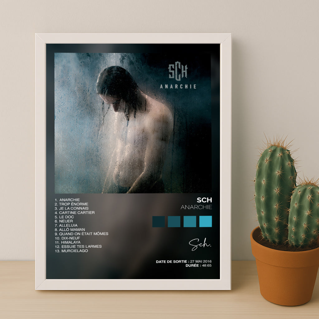 Poster SCH - Album Anarchie