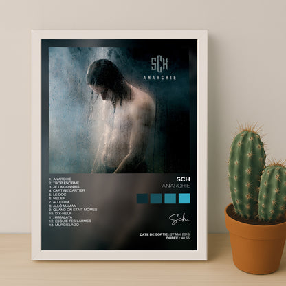 Poster SCH - Album Anarchie