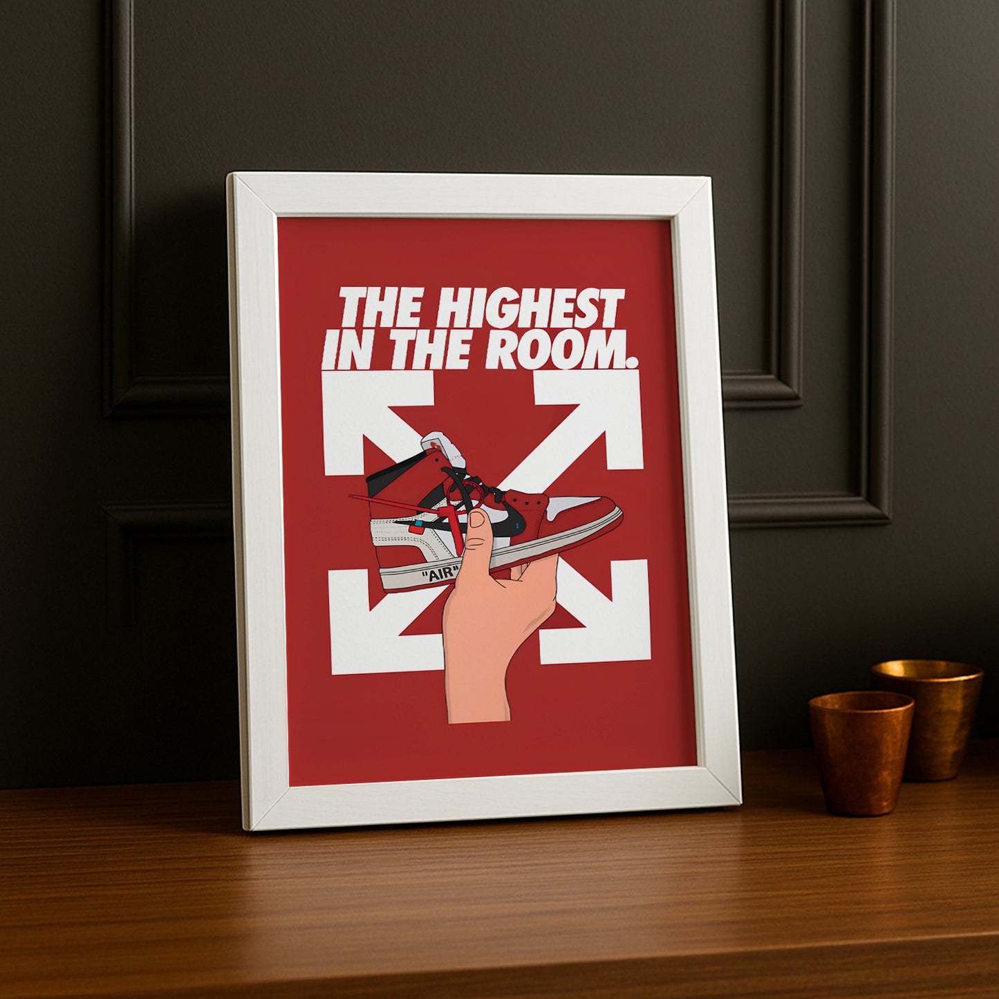 Cadre photo Travis Scott Nike x Off-White