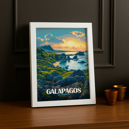 Cadre photo Galapagos Ecuador