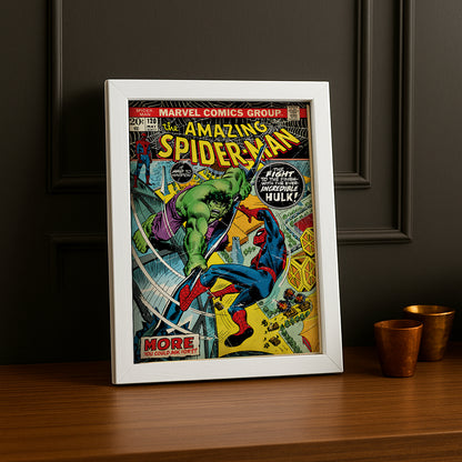 Cadre photo Hulk vs Spider-man Marvel