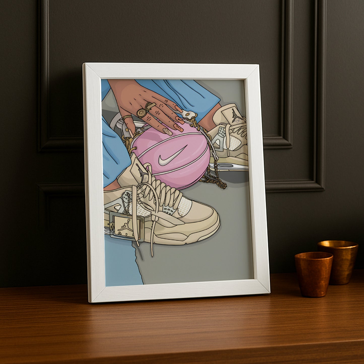 Poster Nike Jordan Basketball