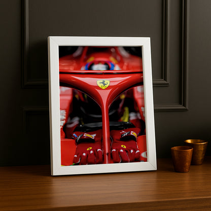 Cadre photo Formule 1 Ferrari