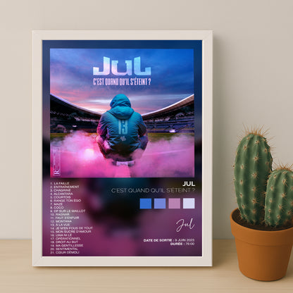 Poster Jul - Album C'est quand qu'il s'éteint ?