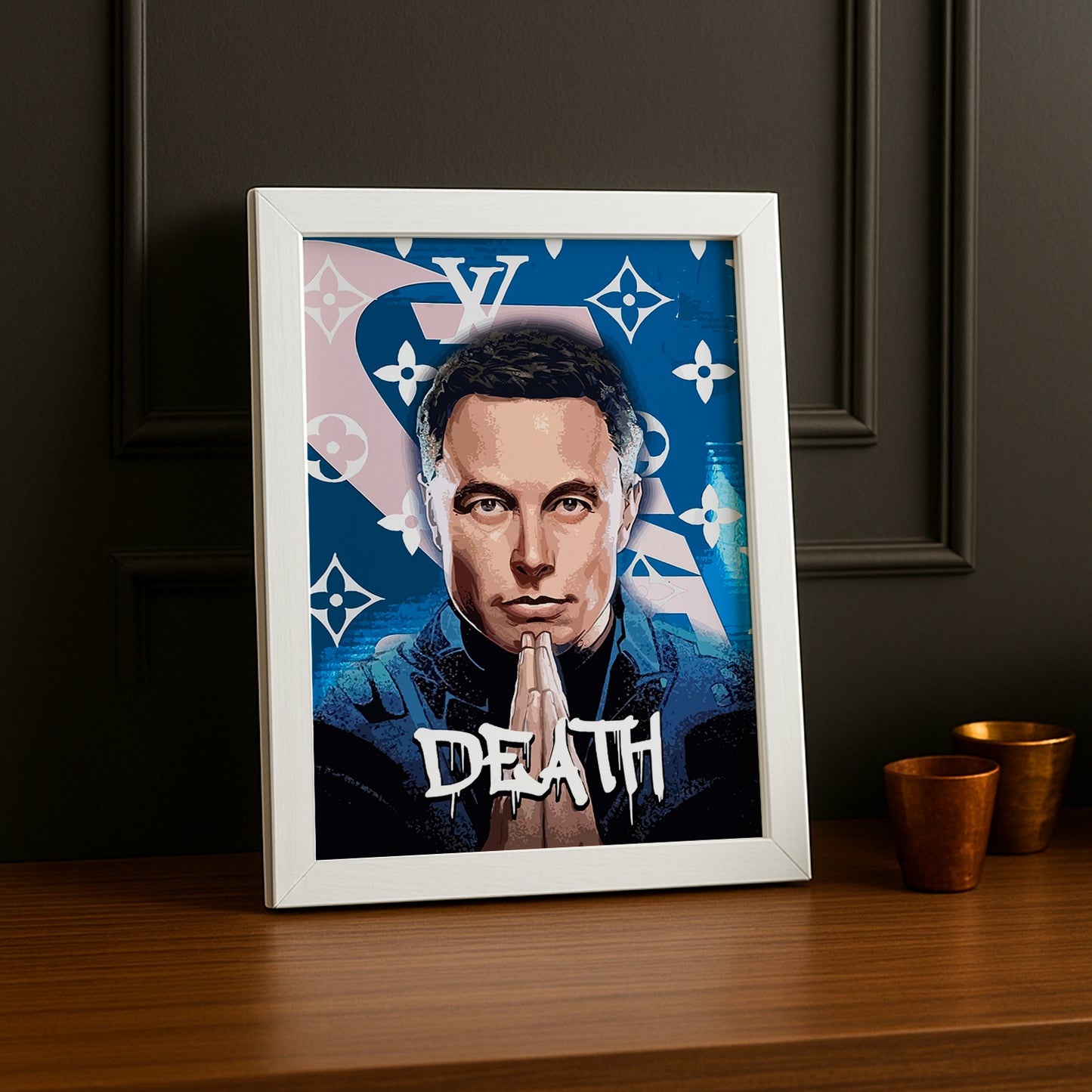 Cadre photo Louis Vuitton - Elon Musk