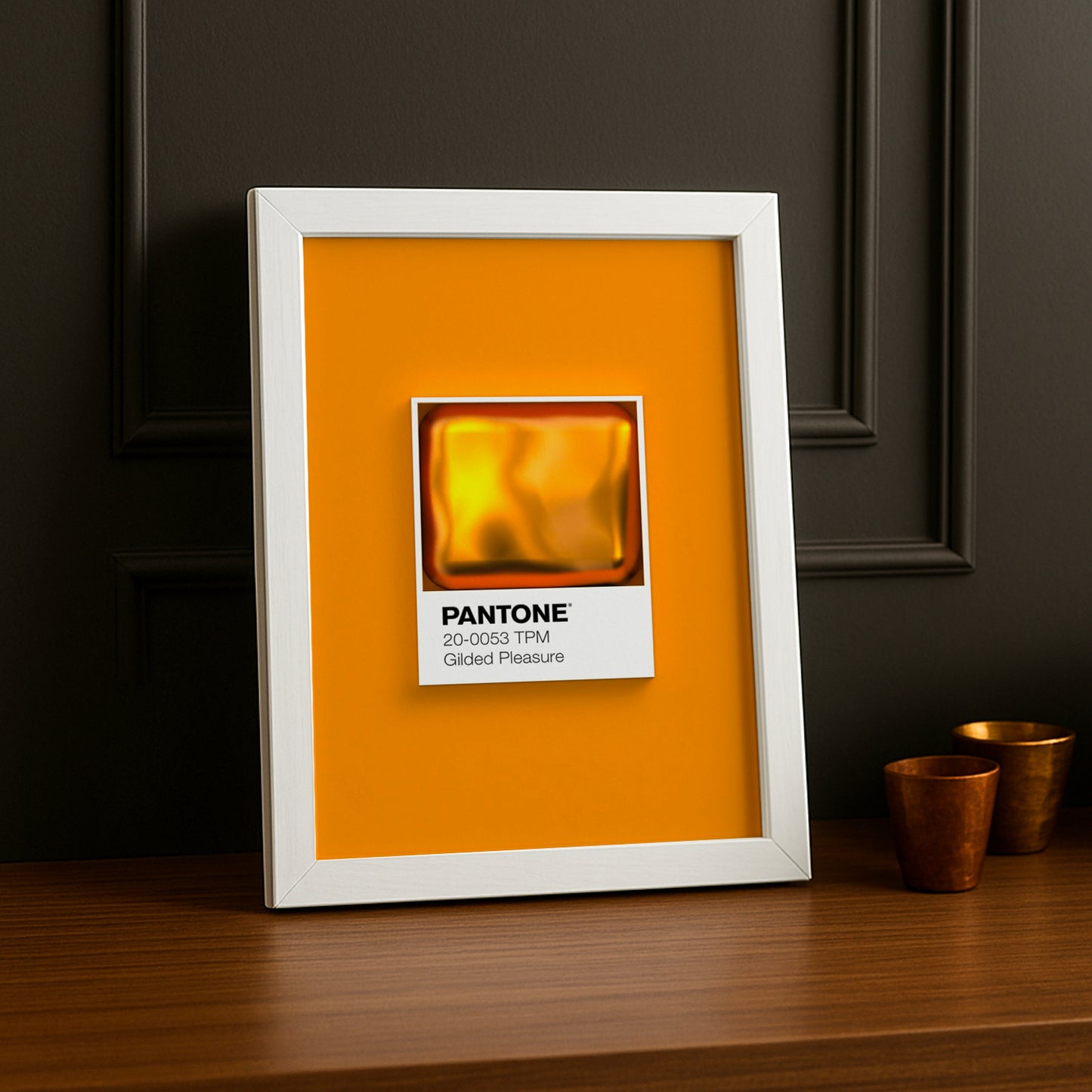 Cadre Photo Pantone Étiquette - Gilded Pleasure