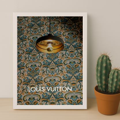 Cadre photo Louis Vuitton Lampe