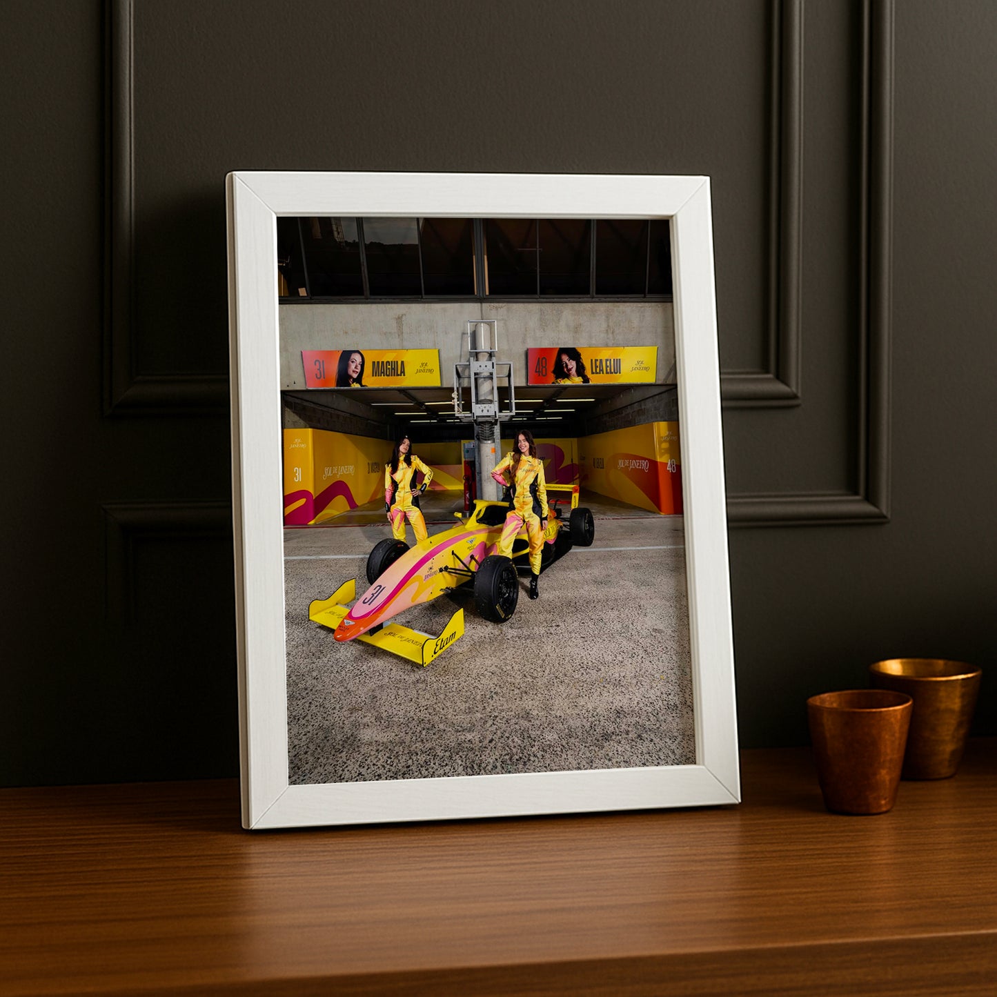 Poster encadrée GP Explorer - Écurie Rio de Janeiro Maghla x Léa Élui