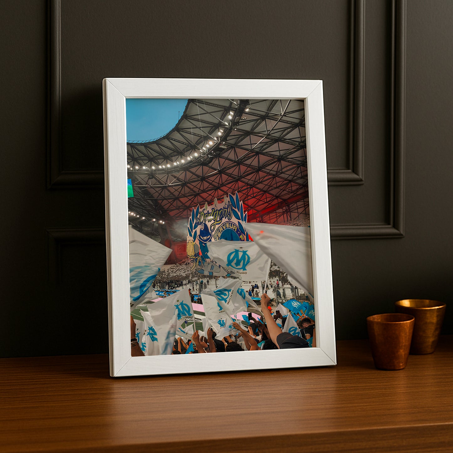 Olympique de Marseille Stade Vélodrome - Poster