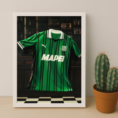 Poster Maillot Football - Sassuolo Kit 25-26