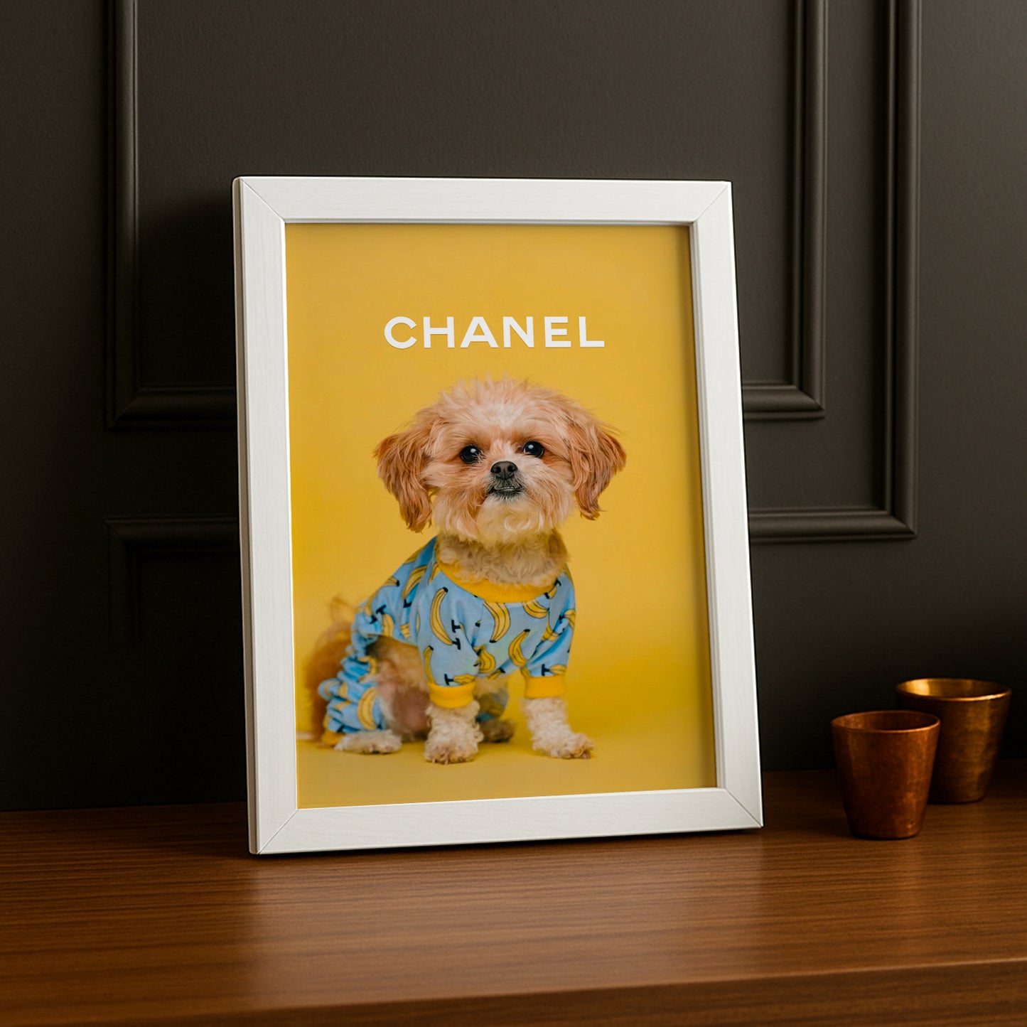 Poster Photo Chanel - Little Dog