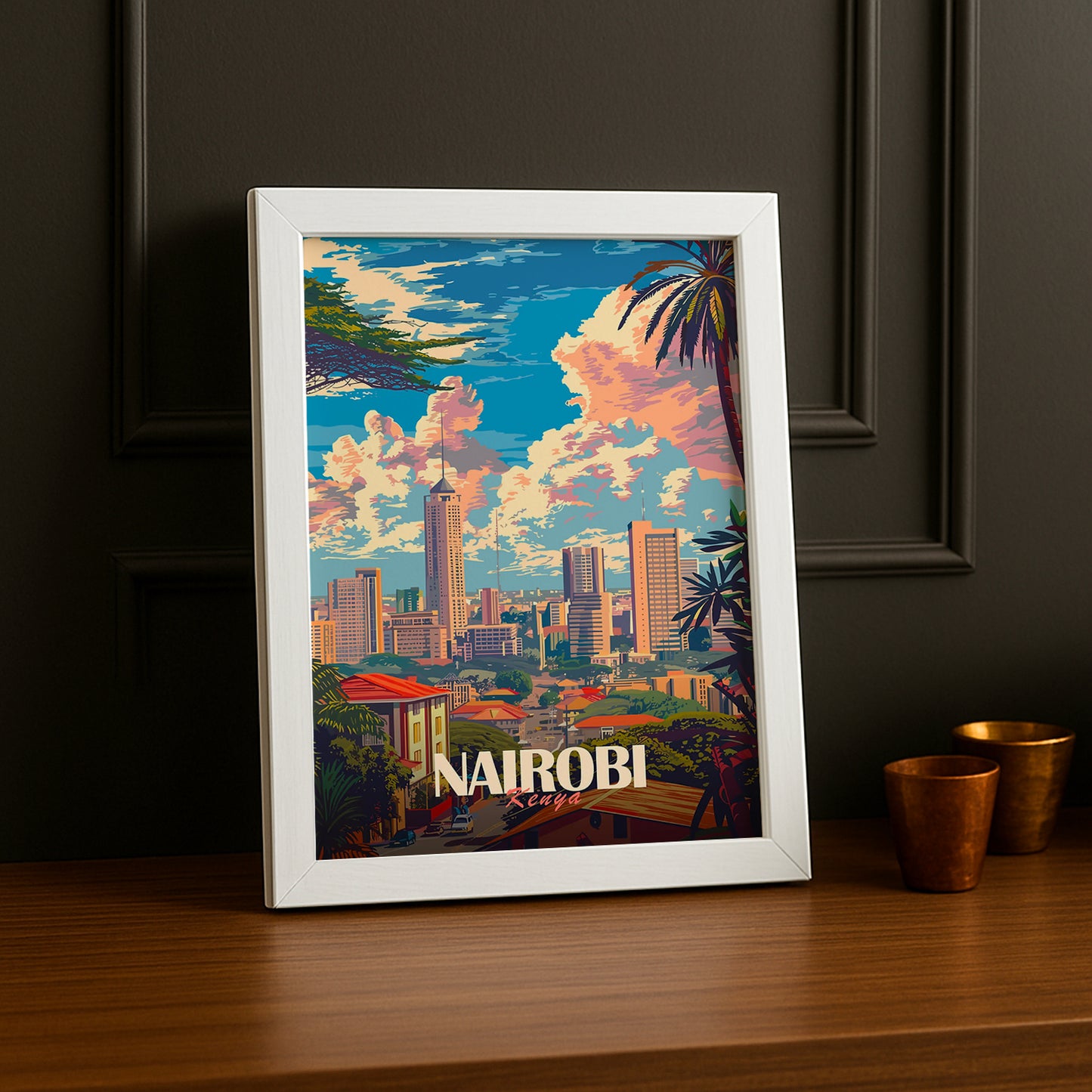 Cadre photo Nairobi Kenya